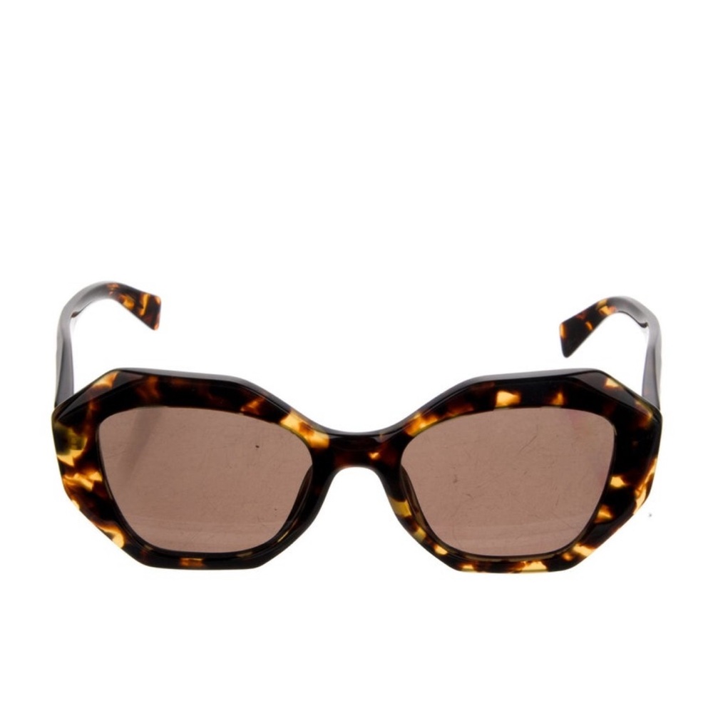 Prada Brown Oversized Glasses - Picture 4 of 12
